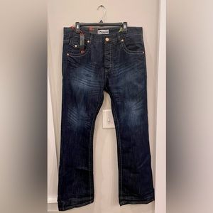 NWT - AKKA Real Denim Apt Distressed
Boot Cut Jeans Size 36L NEW